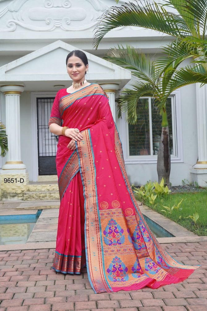 Pethani 9651 By SRC Silk Designer Sarees Wholesale Clothing Suppliers In India